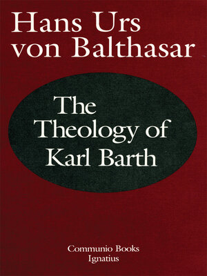 cover image of Theology of Karl Barth